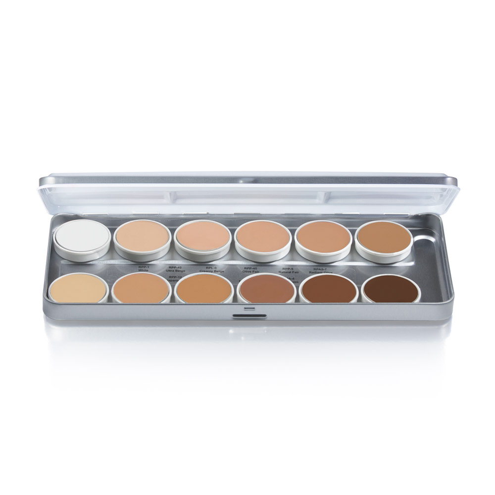 BN 무대분장용 크림 파운데이션 팔레트12색 Theatrical-Foundation palette