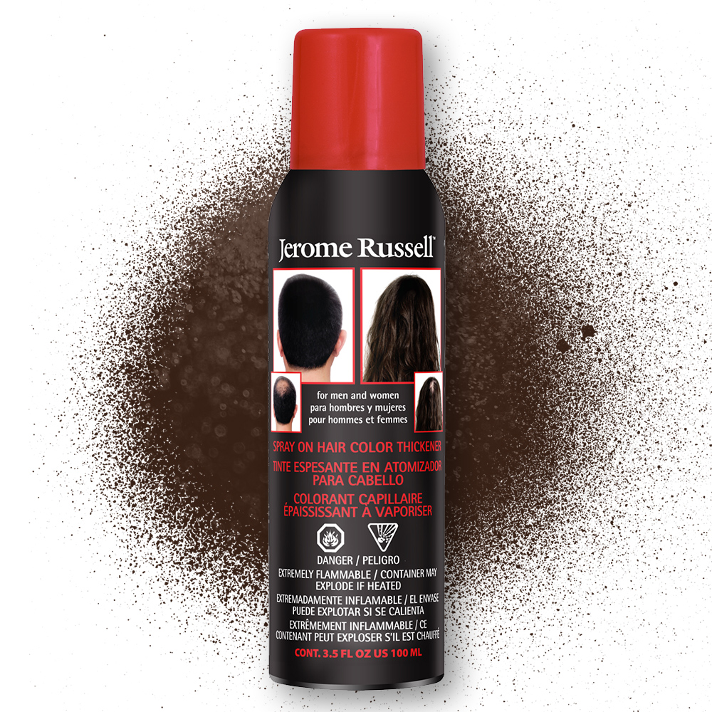 제롬러셀 스프레이 온 헤어 컬러 씨크너 100g  Jerome Russell Spray on hair color thickener