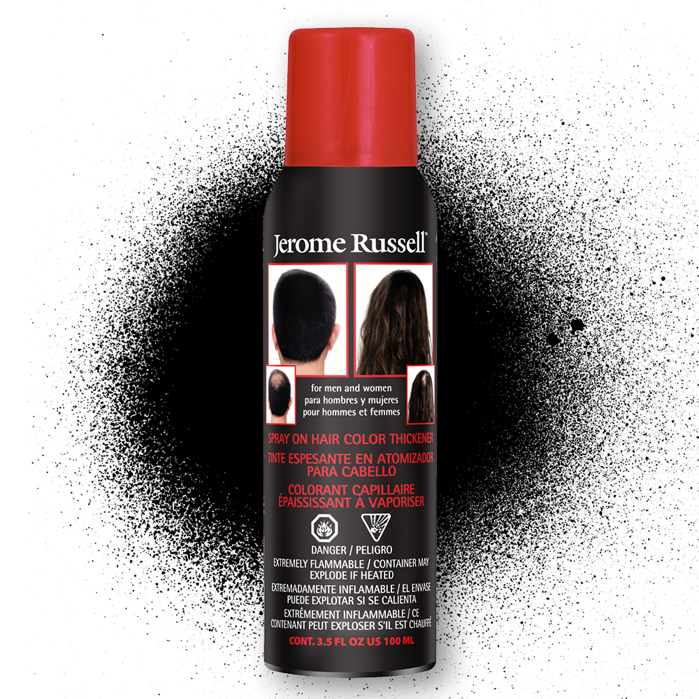 제롬러셀 스프레이 온 헤어 컬러 씨크너 100g  Jerome Russell Spray on hair color thickener