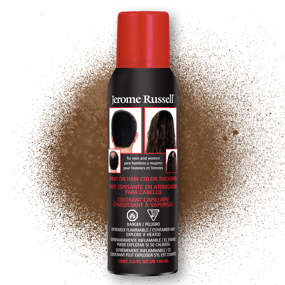 제롬러셀 스프레이 온 헤어 컬러 씨크너 100g  Jerome Russell Spray on hair color thickener