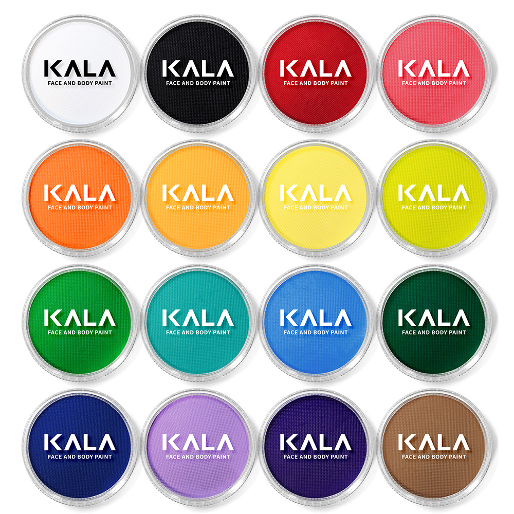 칼라 페이스&바디페인트 워터베이스컬러 단색- KALA Face&body paint Water based color single