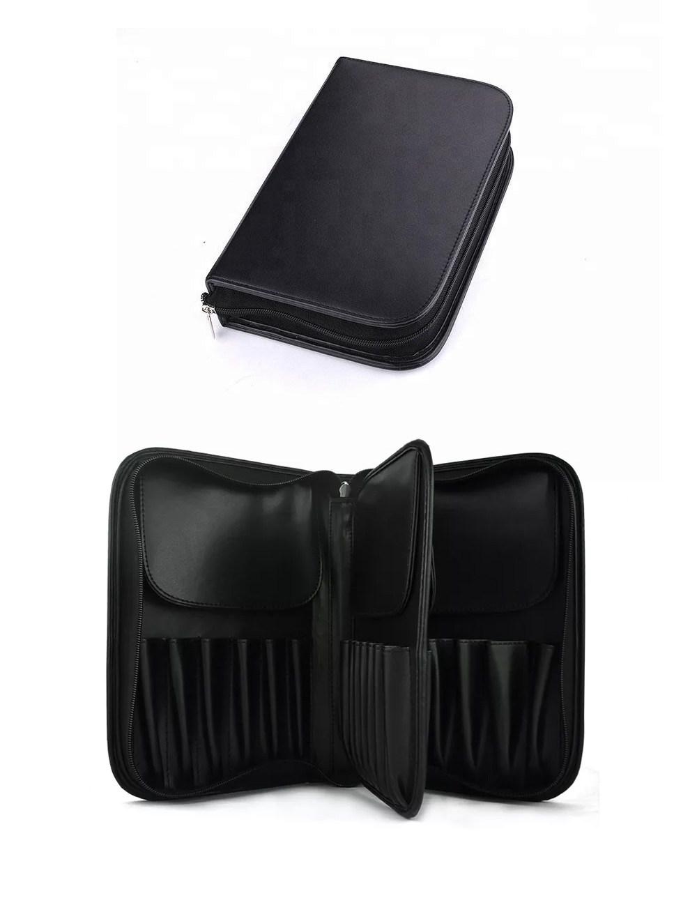 고급 메이크업 브러쉬 25세트 파우치포함 Professional Makeup Brush Set 25pcs (Black)