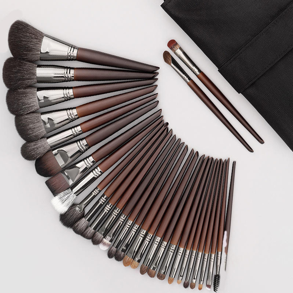 고급 메이크업 브러쉬 30세트 파우치포함 Professional Makeup Brush Set 30pcs (roll pouch)