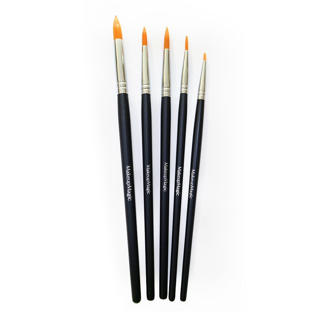 페이스&바디페인팅, 분장용 세필브러쉬 세트 5pcs - Liner Brush Set