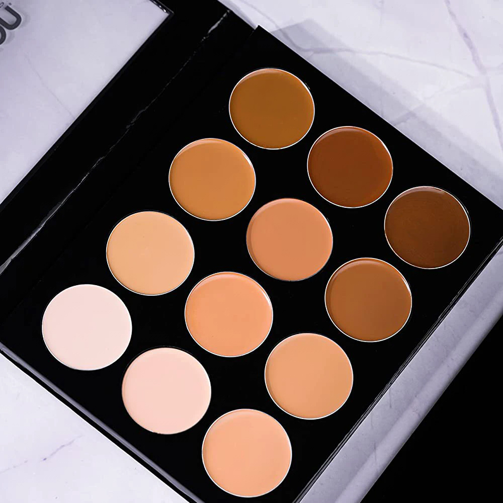 셀레브레 프로 HD 크림 파운데이션 컨투어 하이라이트 12색 팔레트 Celebr&eacute; Pro-HD&trade; Cream Foundation 12 Color Contour/Highlight Palette