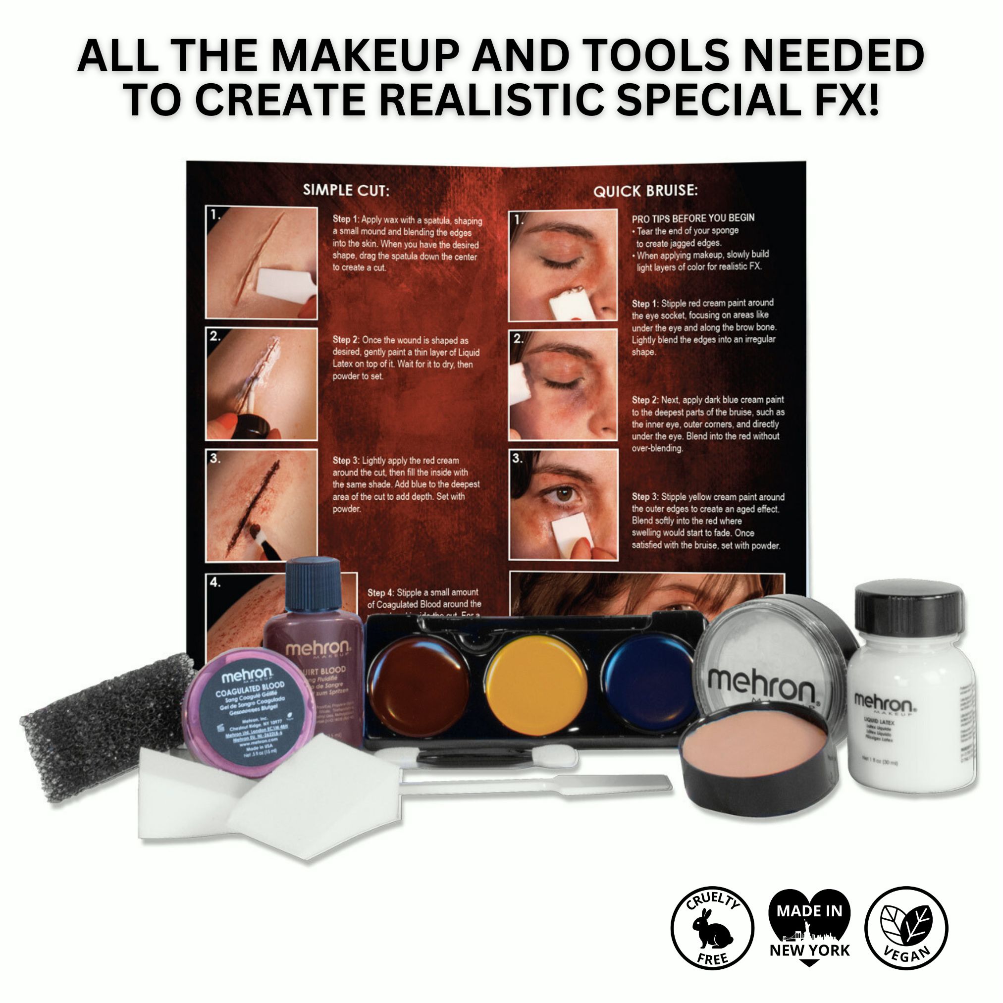 특수분장 필수아이템 프로 미니 미니 키트 Special FX PRO-mini kit