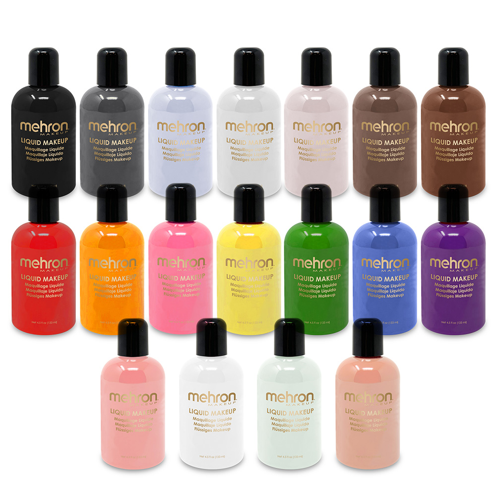 MR 리퀴드 메이크업 액체형 페이스 바디페인팅 물감 4.5oz Liquid Makeup
