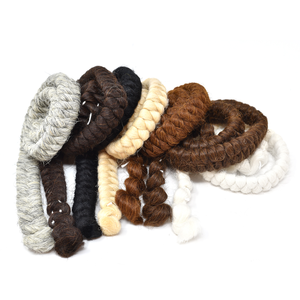 수염 머리카락 분장용 크레이프 울 헤어 Crepe Hair