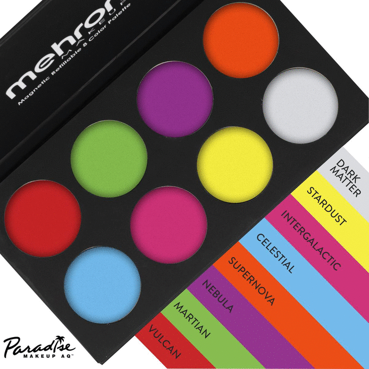 파라다이스 메이크업 아쿠아 네온 UV 글로우 팔레트 Paradise Makeup AQ&trade; Neon UV Glow palette