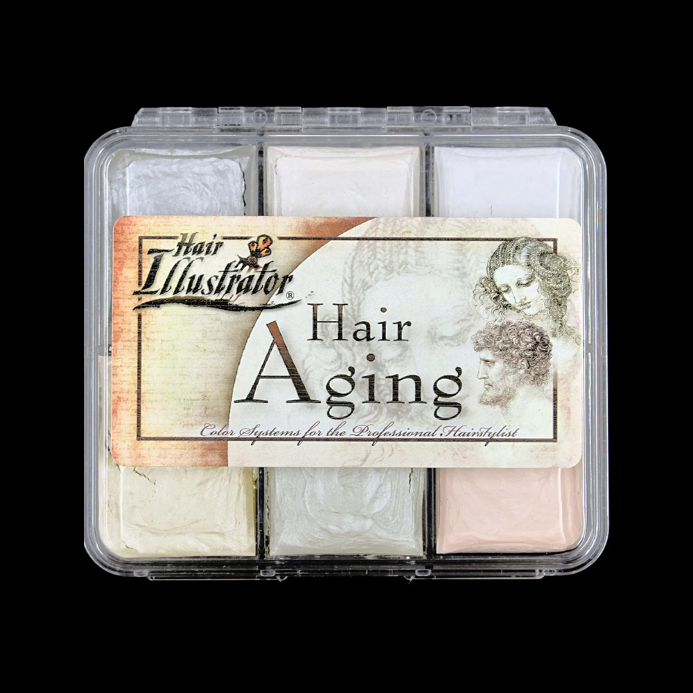 Skin Illustrator On Set Palette스킨 일러스트레이터 온 셋 팔레트 - Hair Aging