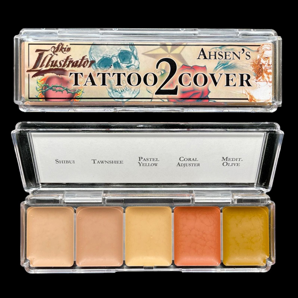 스킨일러스트레터 미니 타투커버2 팔레트- Skin Illustrator MINI Tatto Cover 2 palette