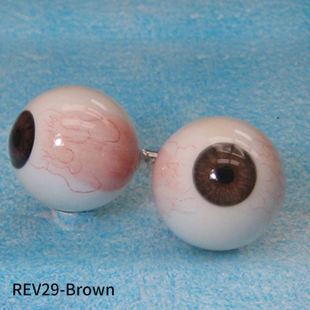 인공안구 Real Eyes (REV,REC)- 마네킨,박물관인형,밀랍인형,로봇용,특수분장용 리얼한디자인의 핸드메이드인공안구