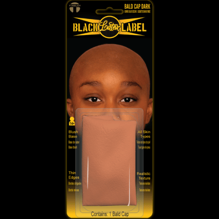 블랙라벨 라텍스 볼드캡(다크) - BlackLabel Latex Bald Cap Dark