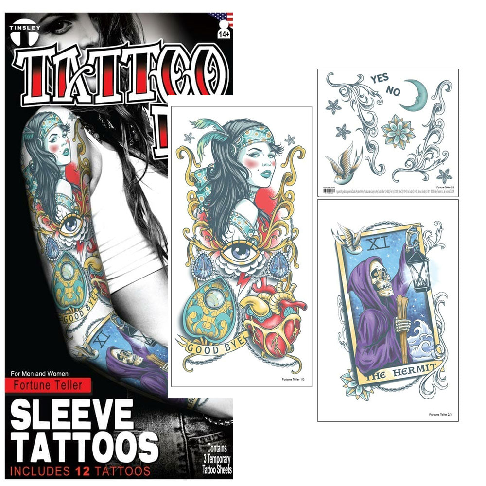 슬리브타투 002 포츈텔러 Sleeve Tattoo FortuneTeller