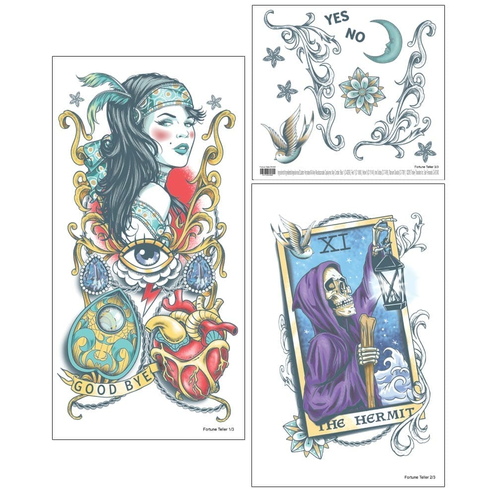 슬리브타투 002 포츈텔러 Sleeve Tattoo FortuneTeller