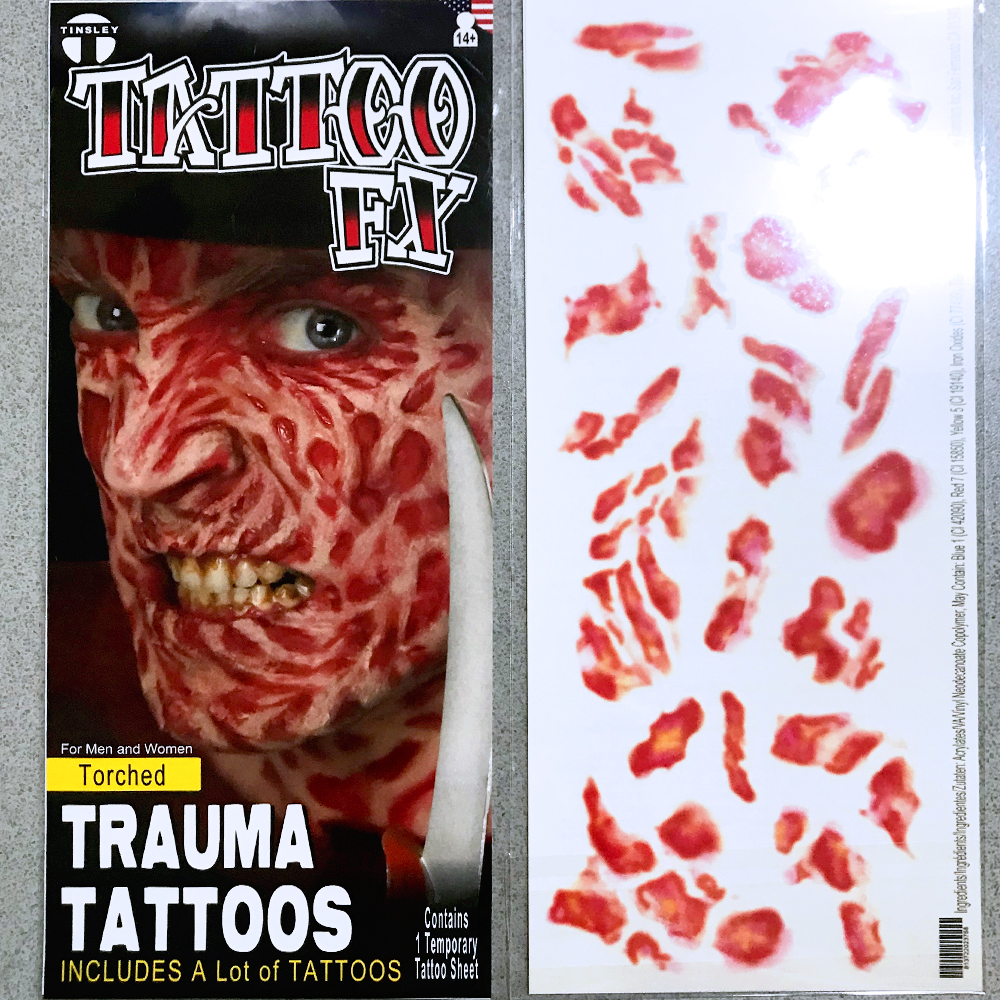 트라우마 토치드 FX타투 Tinsley Torched