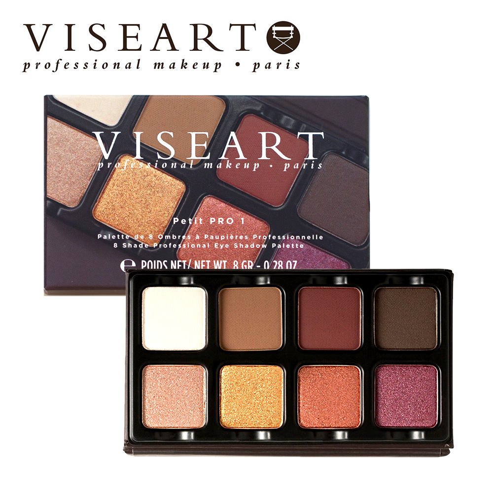 (한국대리점) 비제아르 쁘띠 프로 1 아이섀도우 팔레트Viseart Petit Pro 01 Eyeshadow Palette