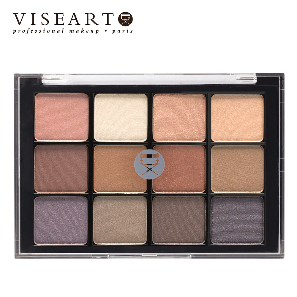 (한국대리점) 비제아르 06 파리스누드 아이섀도우 팔레트Viseart Shimmer Eyeshadow Palette 06 Paris Nude