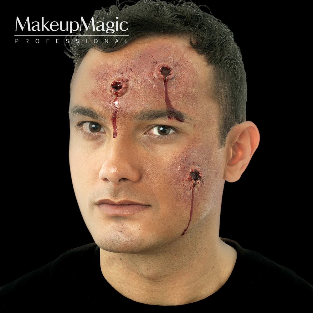 Woochie body hit 우치 총상